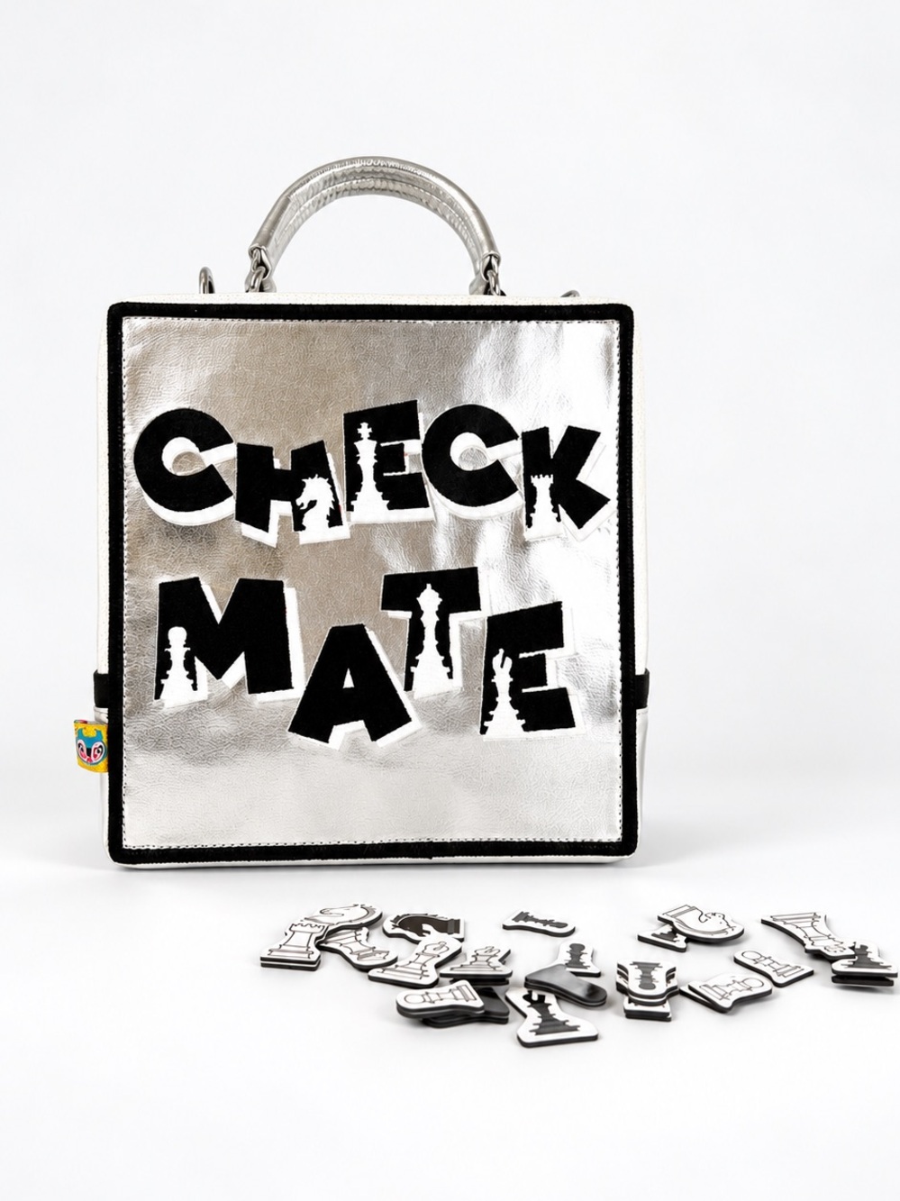 Irregular Choice Your Move Chess Handbag | Magnetic Chess Set | NWT